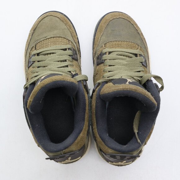 Nike Air Jordan 4 SE Retro Craft Olive Green Youth 4.5 Women’s 6 FB9928-200 - Picture 7 of 10